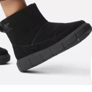 SOREL EXPLORER III Slip-On Women's Waterproof Boot black New nwt insulated slip